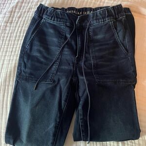 American Eagle Jean Jogger Pants